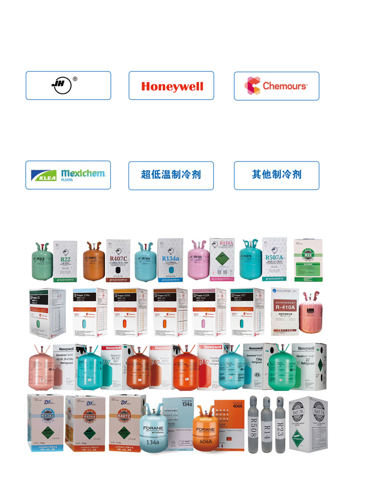 湖北制冷劑全系列